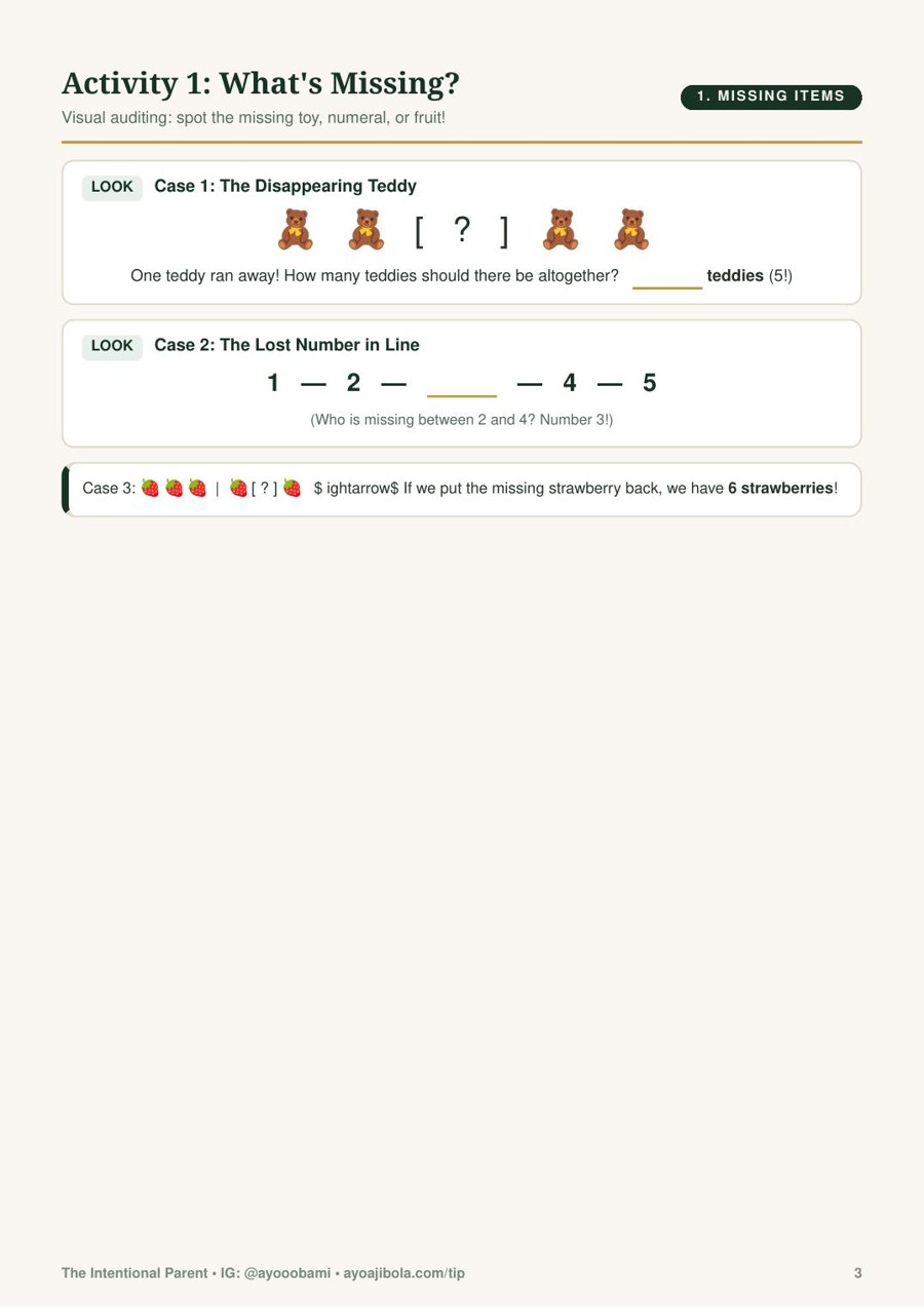 Little Maths Detective preview