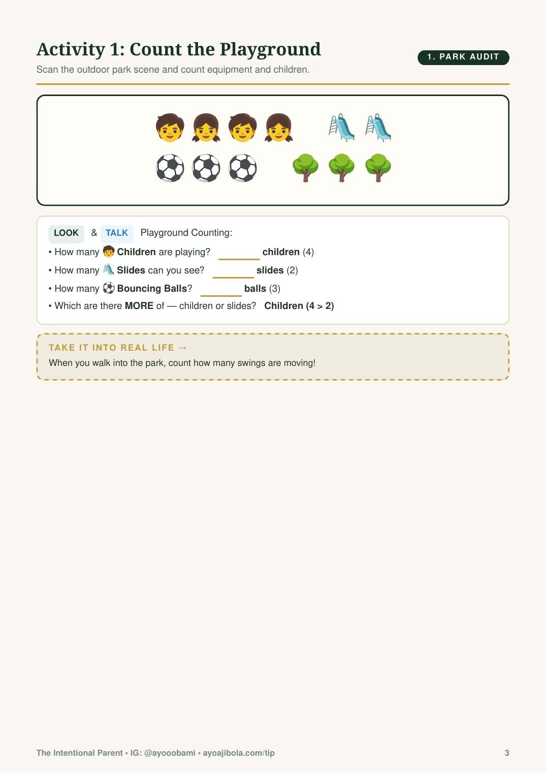 Maths at the Playground preview