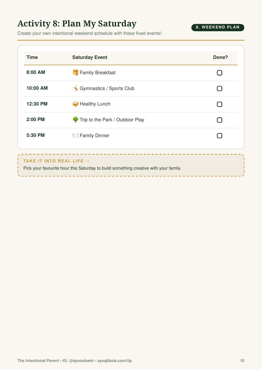My Day, My Time preview
