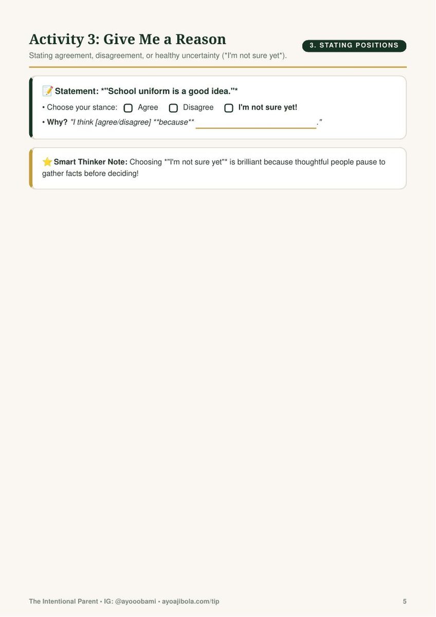 What Do You Think? preview