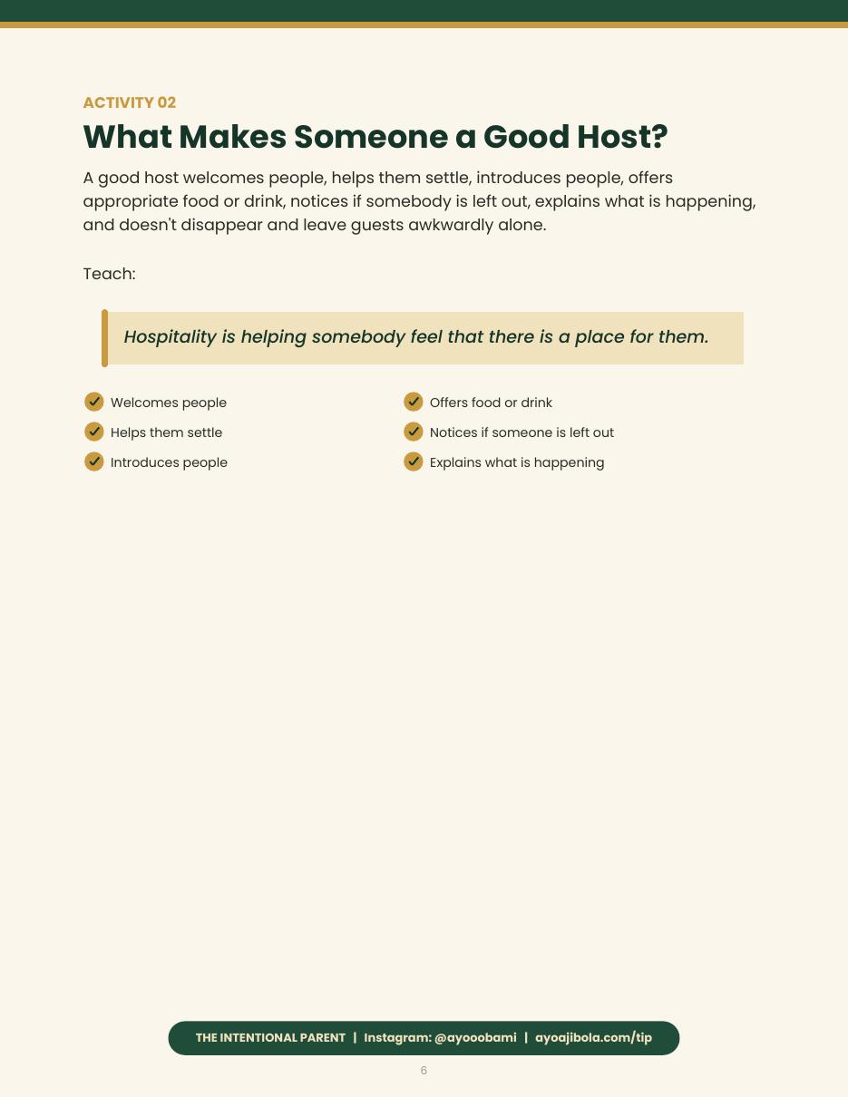 The Good Guest & Young Host preview