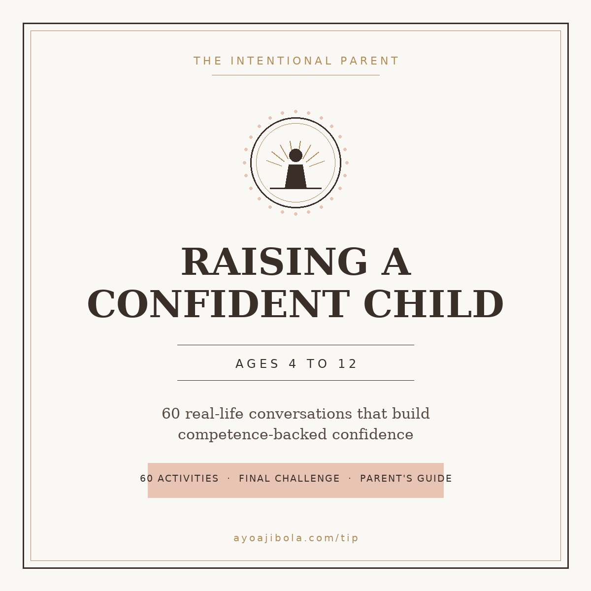 Raising a Confident Child